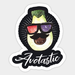 Avotastic funny Avocado Sticker